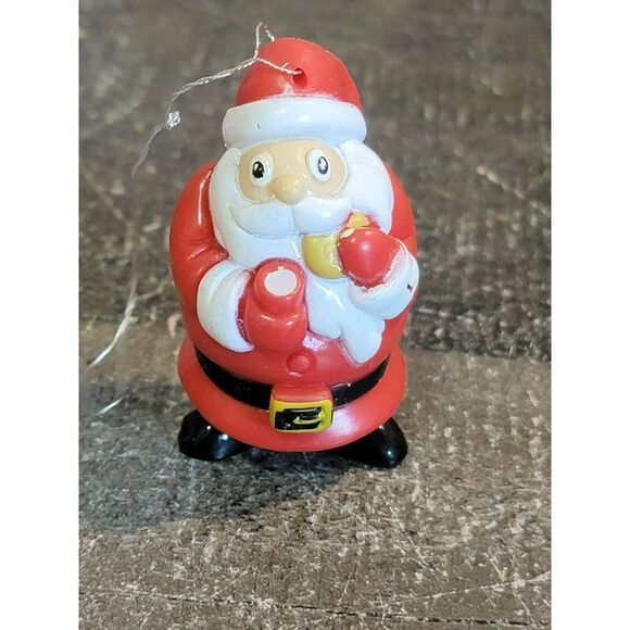 Topps 2001 Santa Claus milk and cookies ornament Xmas figure - Picture 1 of 4